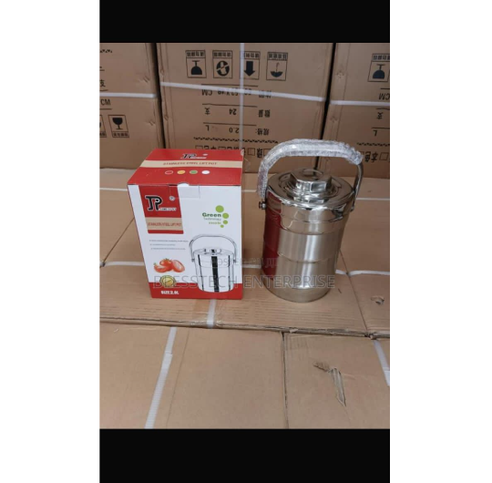 JP James Pot 2Ltrs Food Flask – Premium Stainless Steel Thermal Flask for Hot and Cold Foods, Leak-Proof Design, Durable, Portable, Ideal for Travel, Office, and Outdoor Use