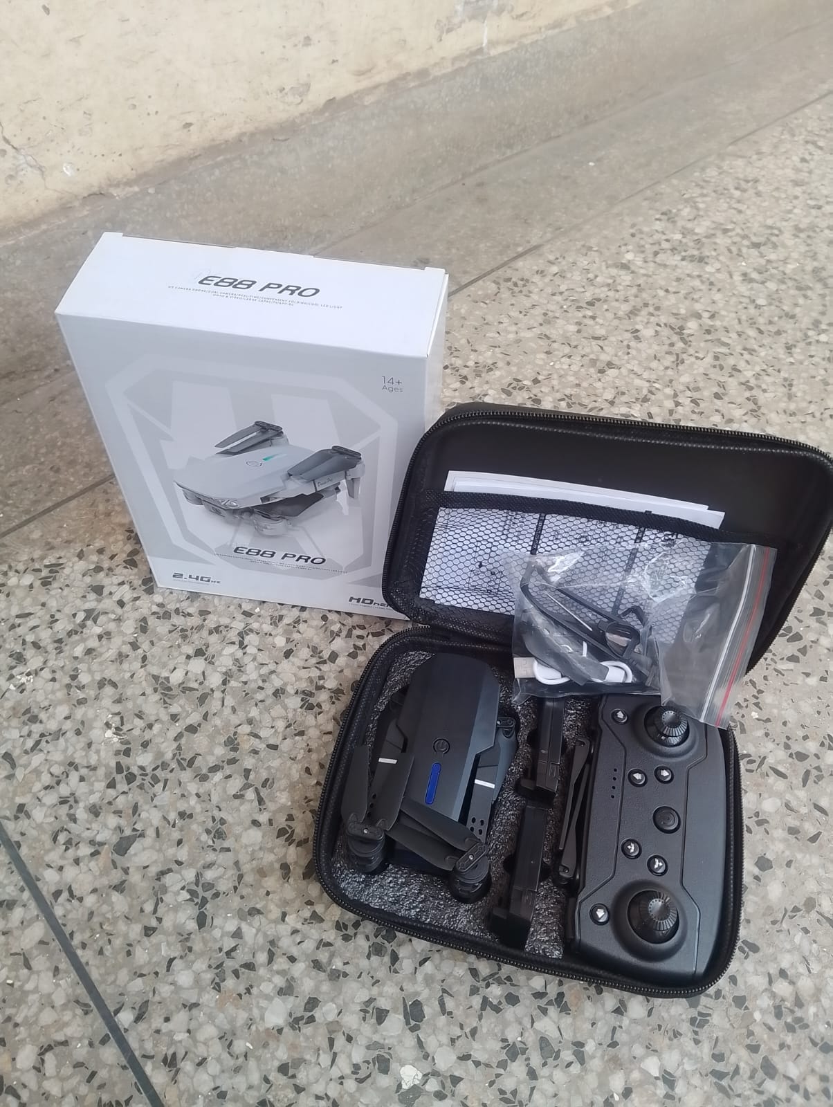 E88 RC Drone — Foldable, Camera-Equipped & Fun for All Ages