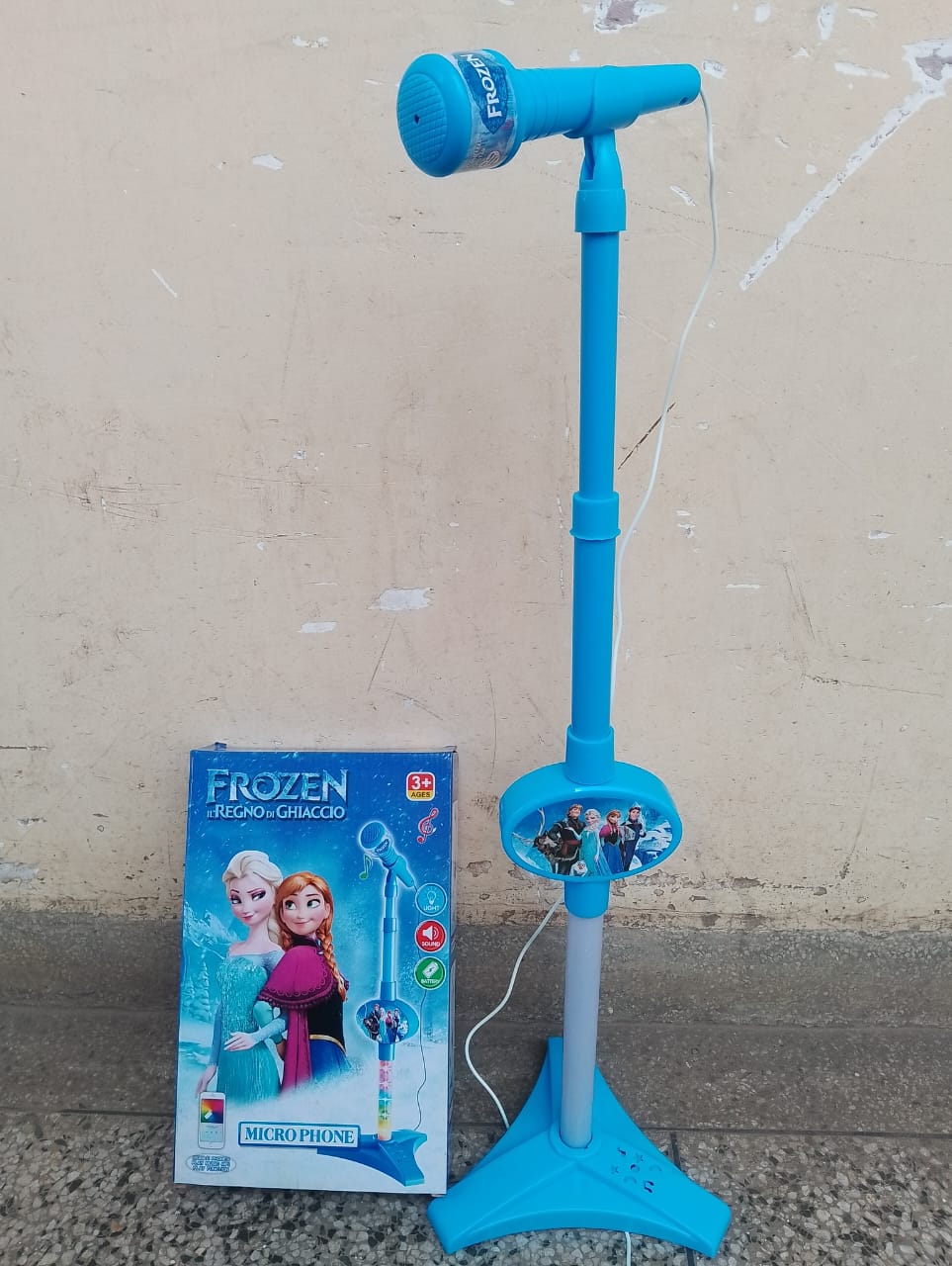 Frozen Karaoke Microphone — Fun Singing Toy for Kids