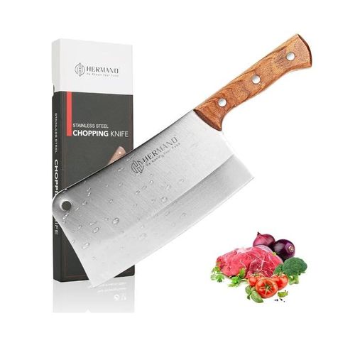Butcher KnifeMeat Cleaver Knife
Stainless Steel Blade long Blade
Strong Rosewood Handle