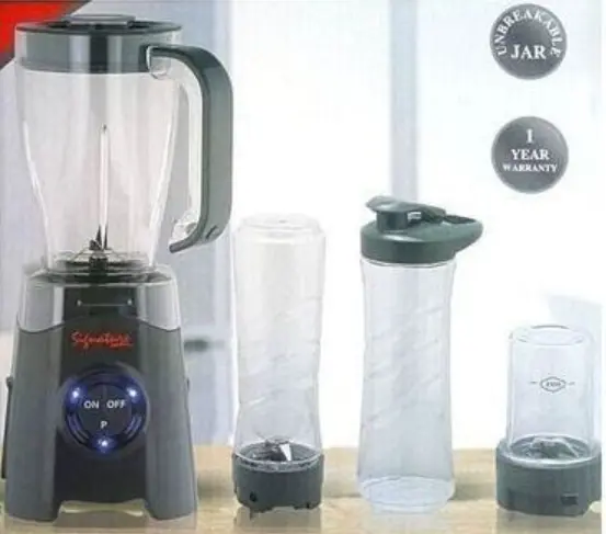 Signature 4 In 1 Blender With Grinder Can For Baby Supplements 1.25L
