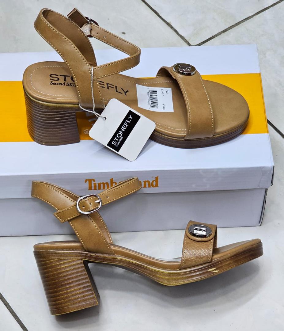 Open block heels shoes size 37to 42