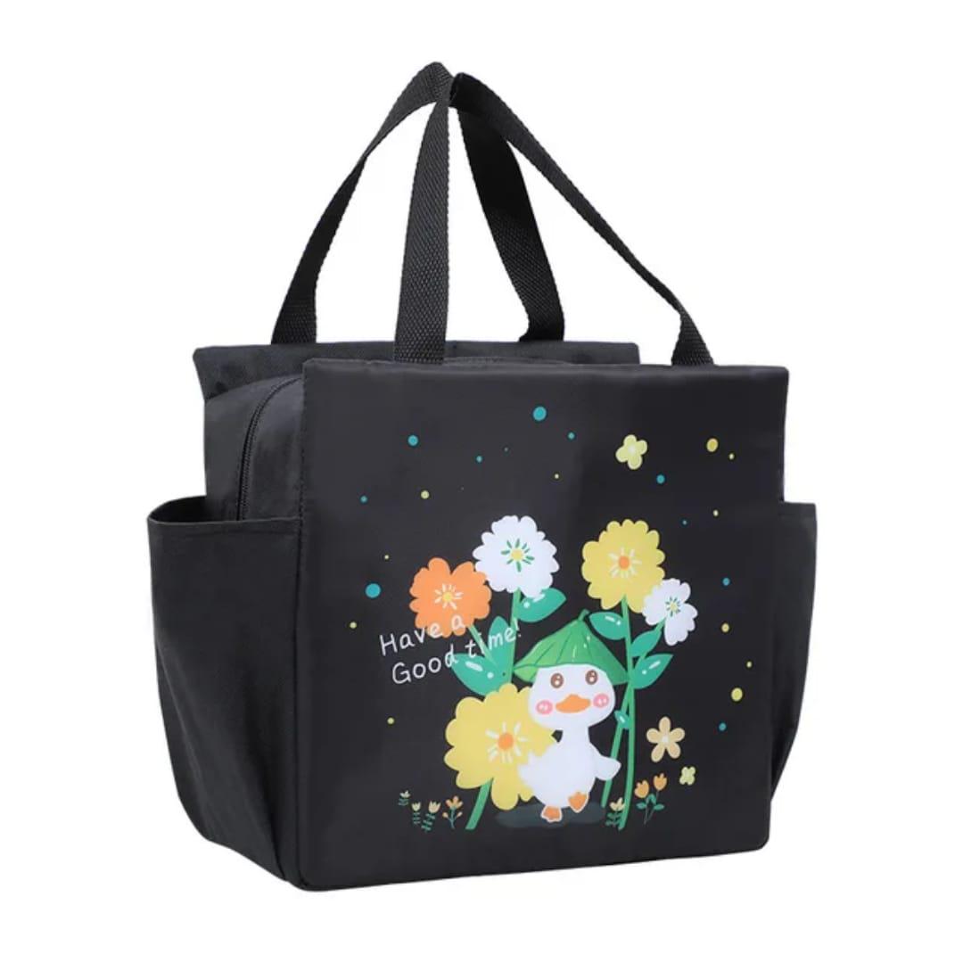 kids cartoon themed lunch bag