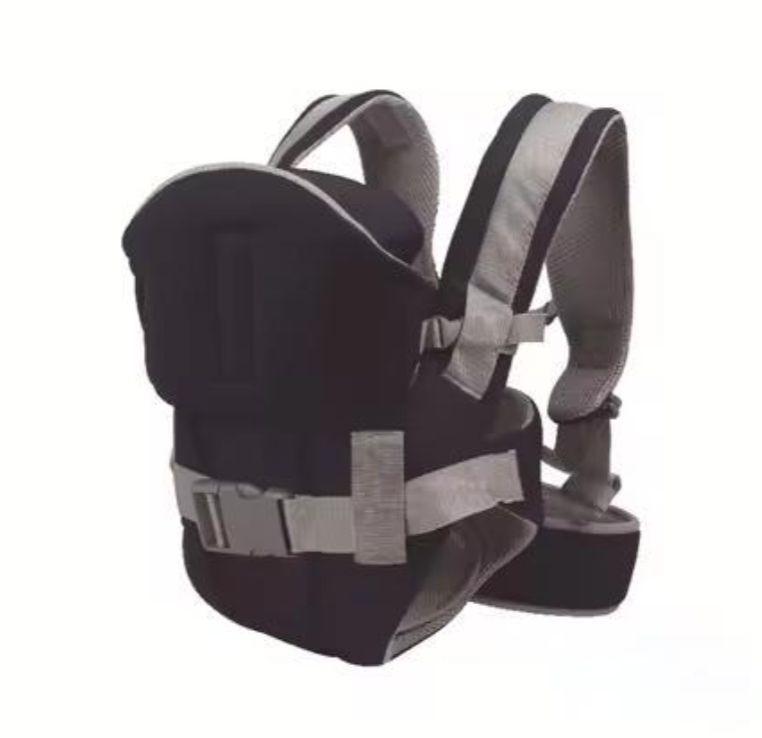 Ergonomic 5-in-1 Baby Carrier with Hip Seat & Hood – Breathable 3D Mesh, Back Support, Adjustable for Newborn to 20kg (4-6M+) - Hands-Free for Travel, Shopping, and Everyday Comfort