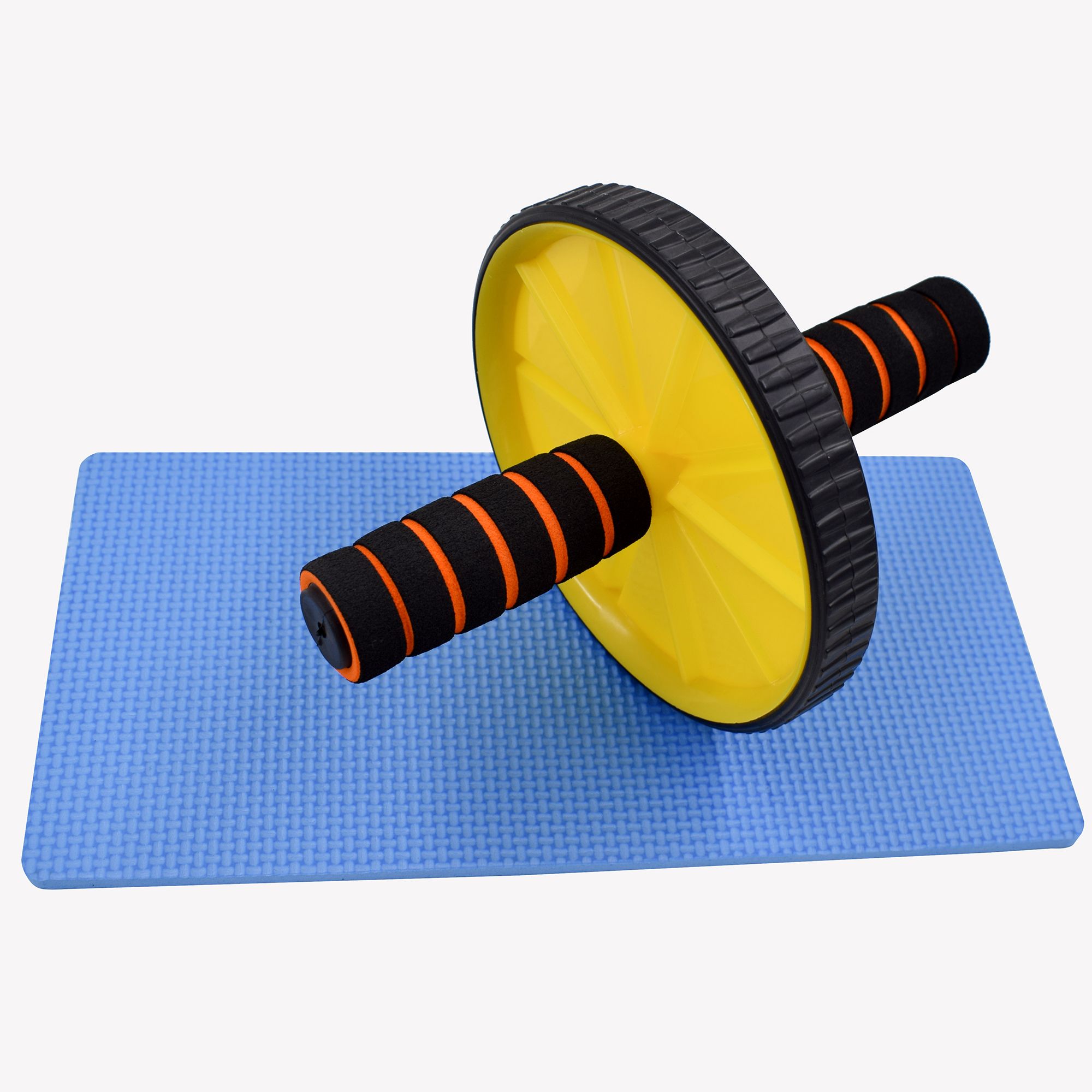 Wheel Double wheel Fitness Roller Training Machine For Home Gym Core Exercises ABS ROLLER ROLA ELITE 2 Wheel AB Roller and Anti-Slip Handles - Perfect Abdominal Core Carver Fitness Workout for Abs