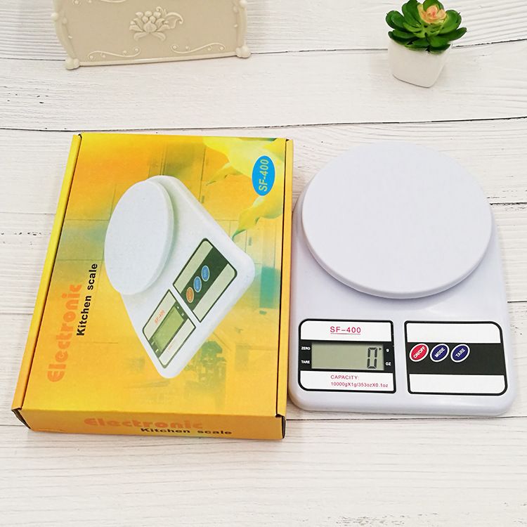 Kitchen electronic weighing scale up to 10kg suitable for kitchen weighing scale 10kg Digital Kitchen Electronic Cooking Weighing Scale White