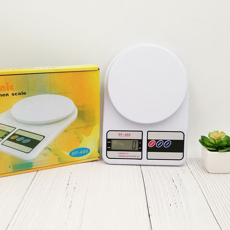 Kitchen electronic weighing scale up to 10kg suitable for kitchen weighing scale 10kg Digital Kitchen Electronic Cooking Weighing Scale White