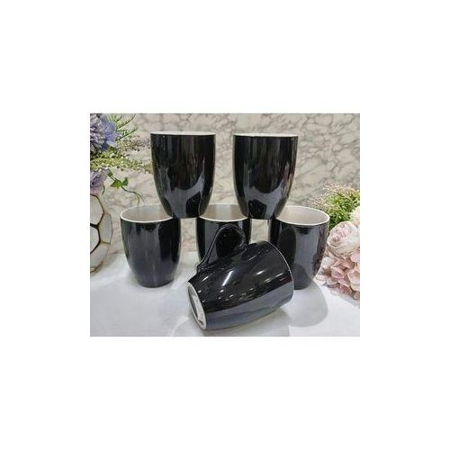 Nice One 6 Pcs Black Tea Cups