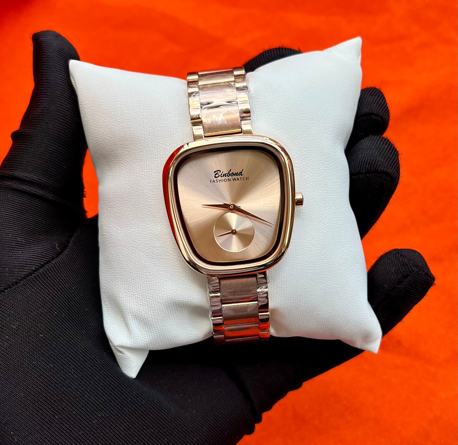 Binbond N520 Unisex Watch Stainless Steel Wristwatch, Water Resistant,Elegant Design with Branded Box.crafted with a premium stainless steel finish and a water-resistant design for everyday durability