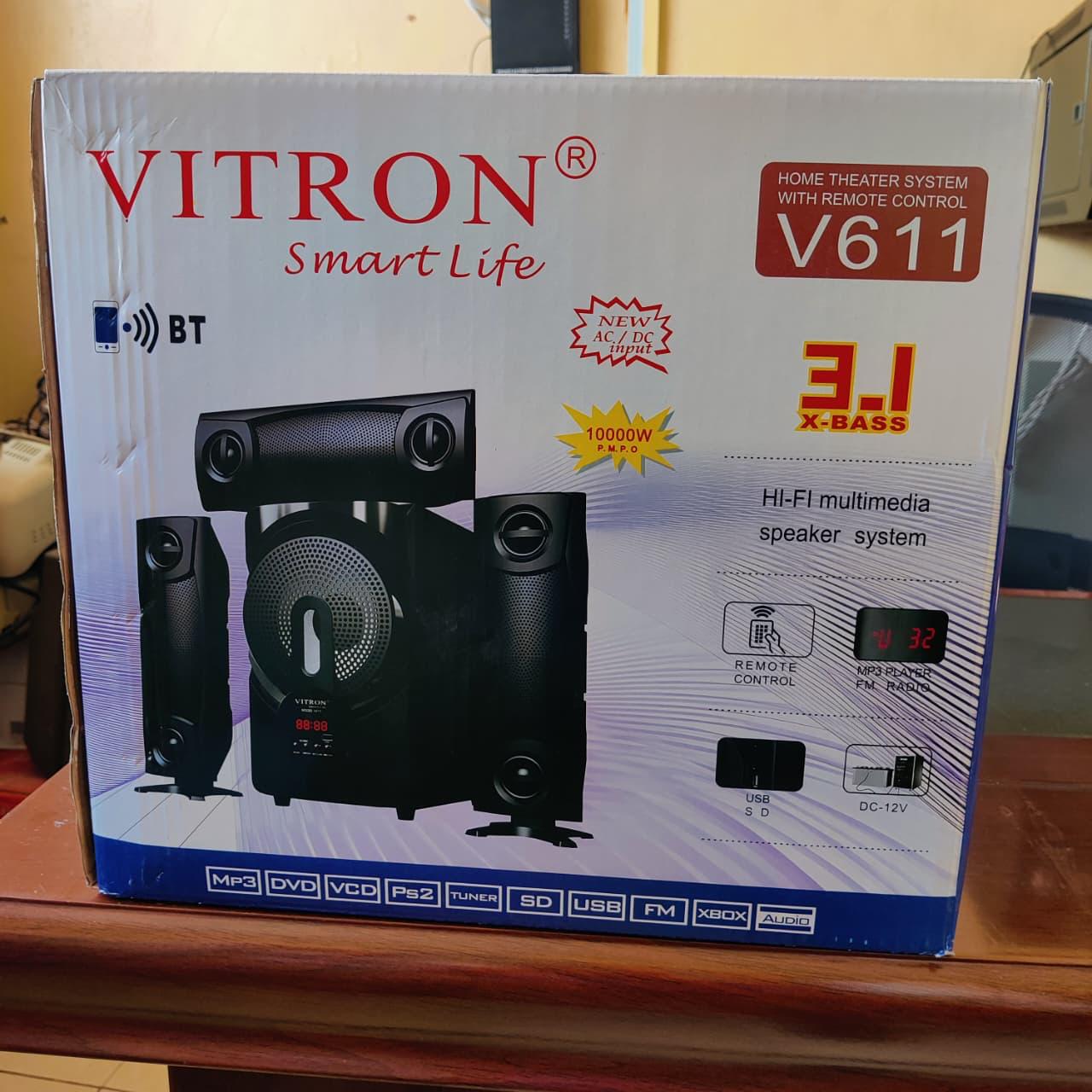 Vitron Complete Home Theater System Multimedia Speaker System with remote control