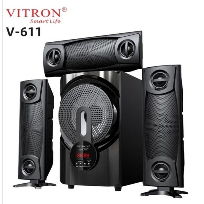 Vitron V611 Complete Home Theater System Multimedia Speaker System with remote control