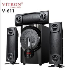 Vitron V611 Complete Home Theater System Multimedia Speaker System with remote control
