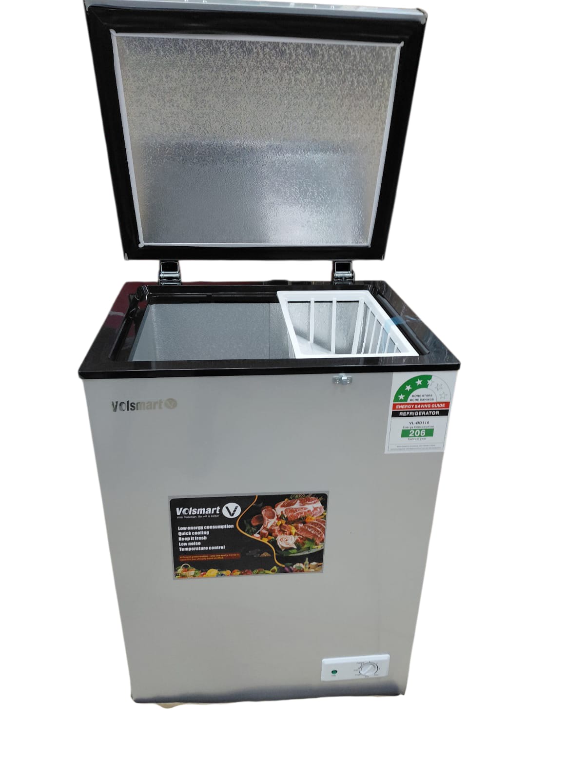 110 Litres  High Quality Less Power Consumption Chest Freezer/ Deep Freezer