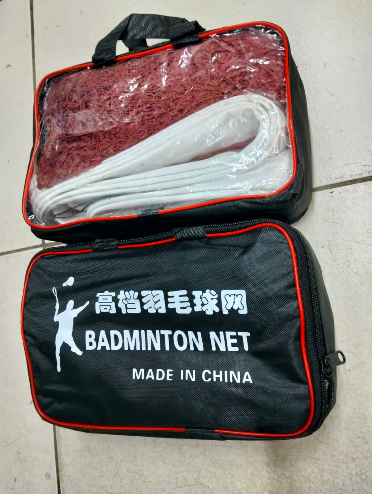 Standard Competition size Badminton Net - High quality badminton net - Durable Competition mode Badminton net - Exclusive of post