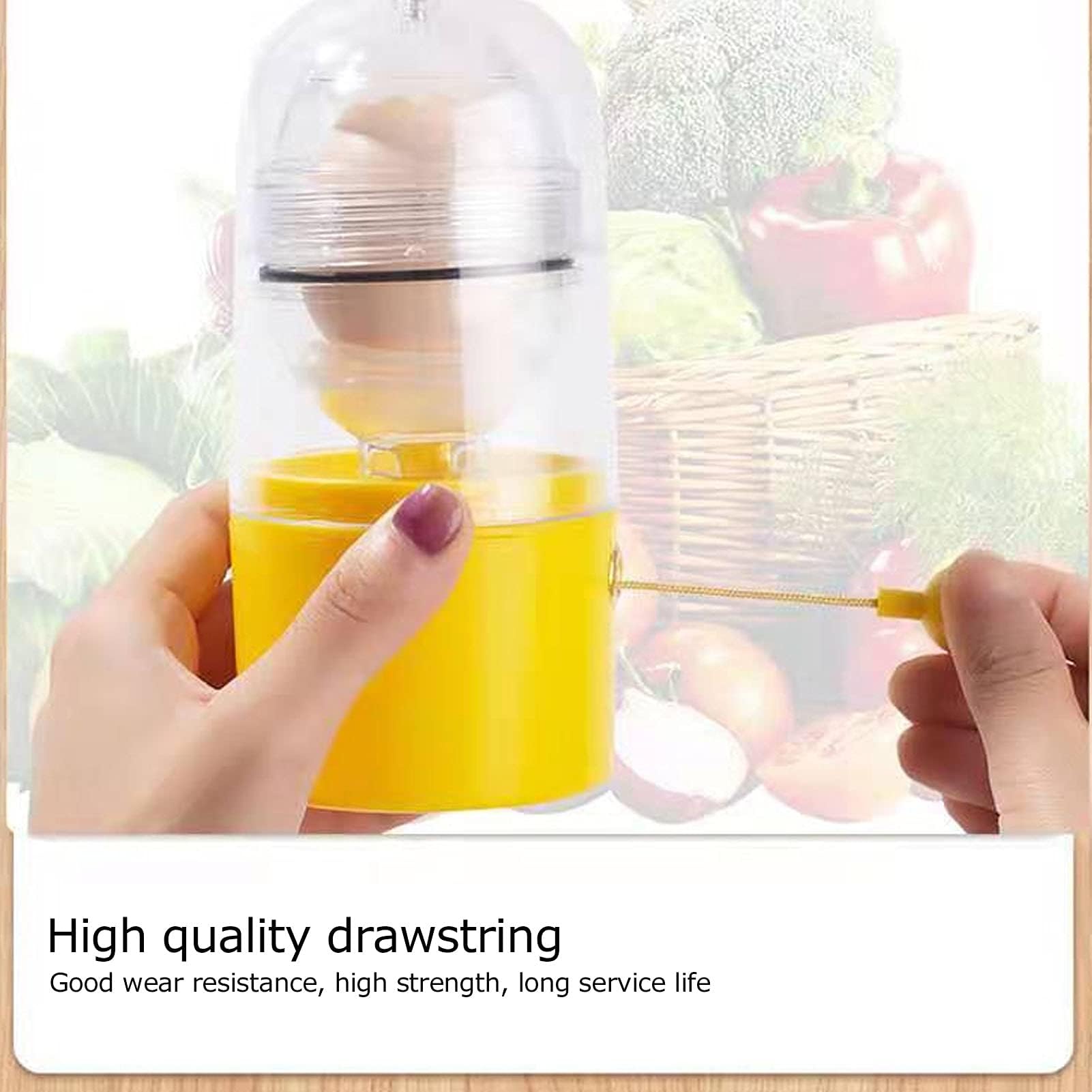 Easy-to-Use Rope Egg Mixer for Perfectly Blended Eggs, Handheld Manual Egg Beater Whisk Tool for Mixing Egg Yolks and Egg Whites Evenly Without Breaking Shells, Ideal Kitchen Gadget for Cooking