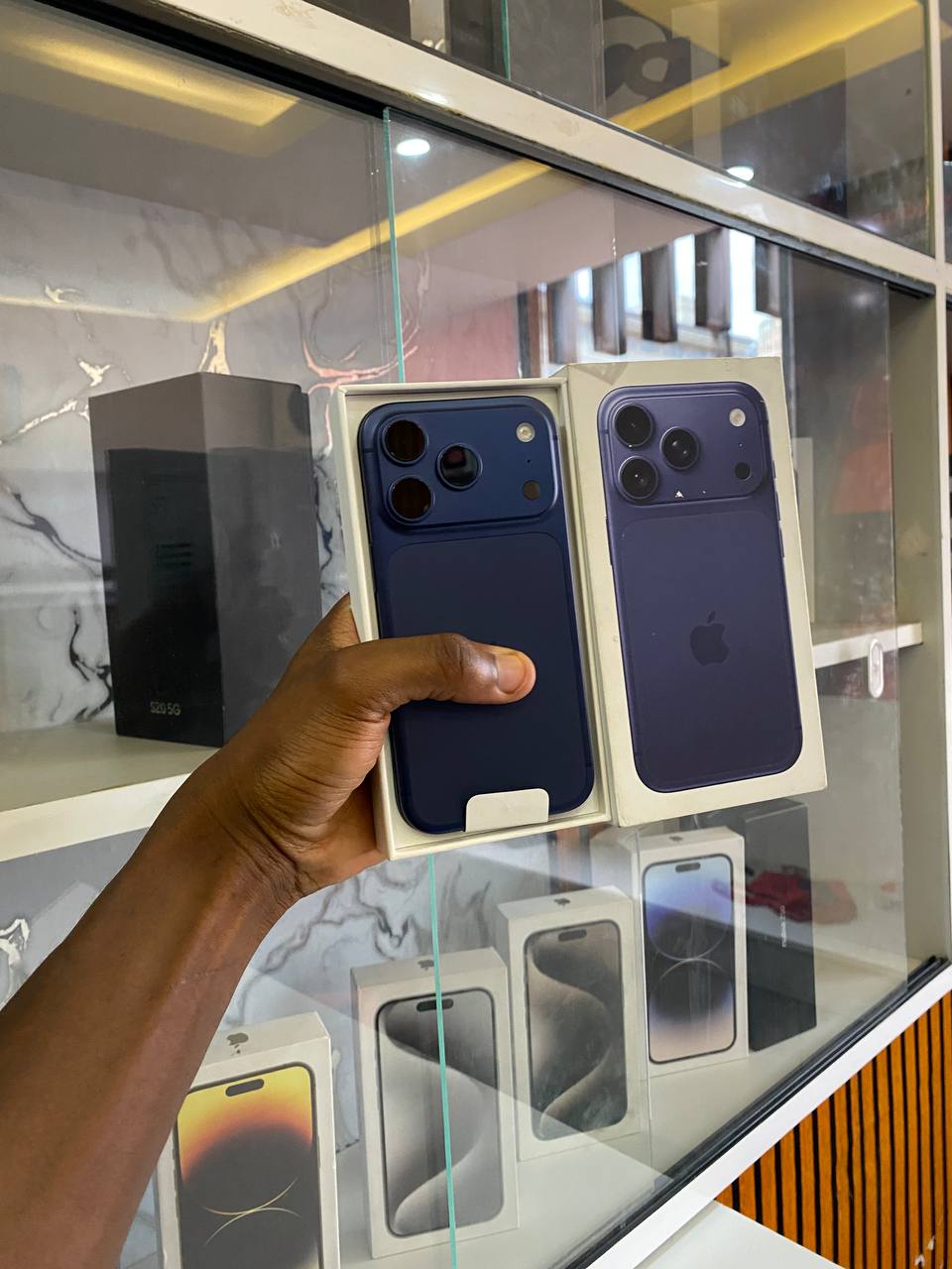 THE IPHONE 17 PRO FEATURES APPLE'S A19 PRO CHIP, A 6.3" DISPLAY, A REDESIGNED 48MP TRIPLE-LENS CAMERA WITH 8× OPTICAL ZOOM, AN 18MP FRONT CAMERA, UP TO 33 HOURS OF BATTERY LIFE.