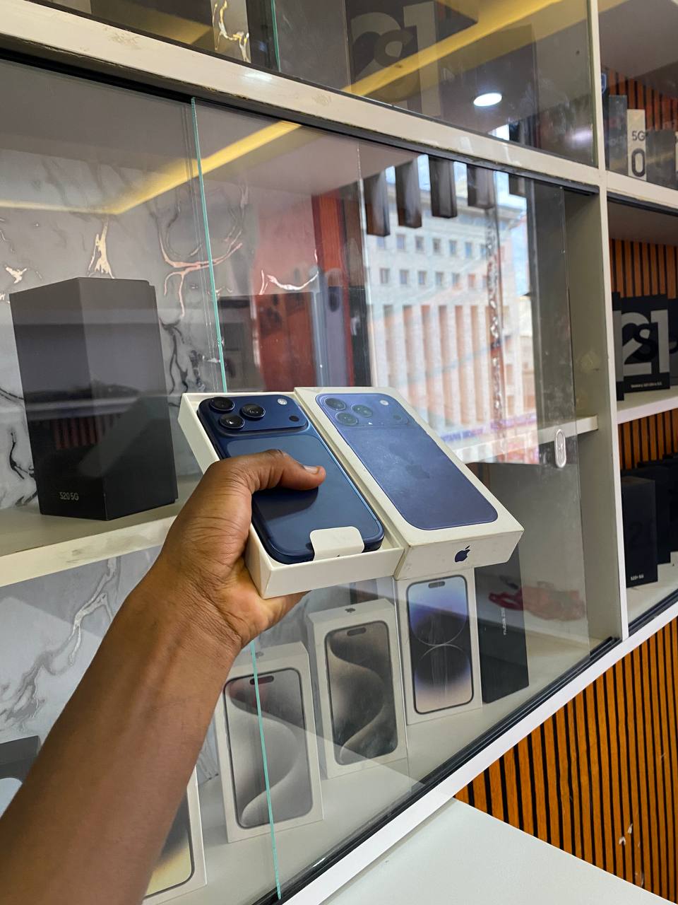 THE IPHONE 17 PRO FEATURES APPLE'S A19 PRO CHIP, A 6.3" DISPLAY, A REDESIGNED 48MP TRIPLE-LENS CAMERA WITH 8× OPTICAL ZOOM, AN 18MP FRONT CAMERA, UP TO 33 HOURS OF BATTERY LIFE.