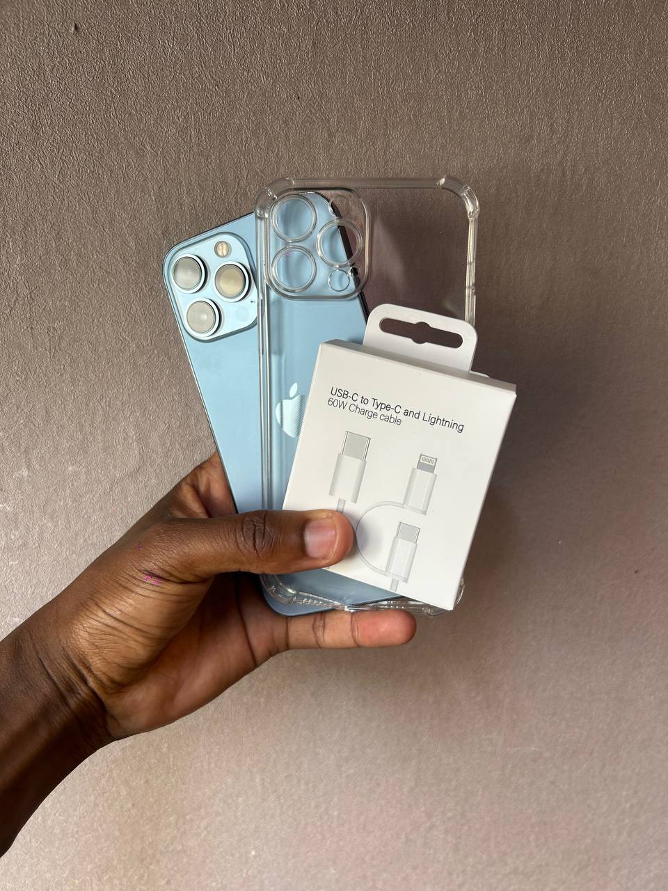 IPHONE 13 PRO MAX IN MINT CONDITION: LOOKS BRAND NEW, NO VISIBLE DAMAGE, FULLY TESTED, ALL PARTS UNCHANGED, 100% BATTERY HEALTH, SMOOTH PERFORMANCE, CLEAN AND RELIABLE.