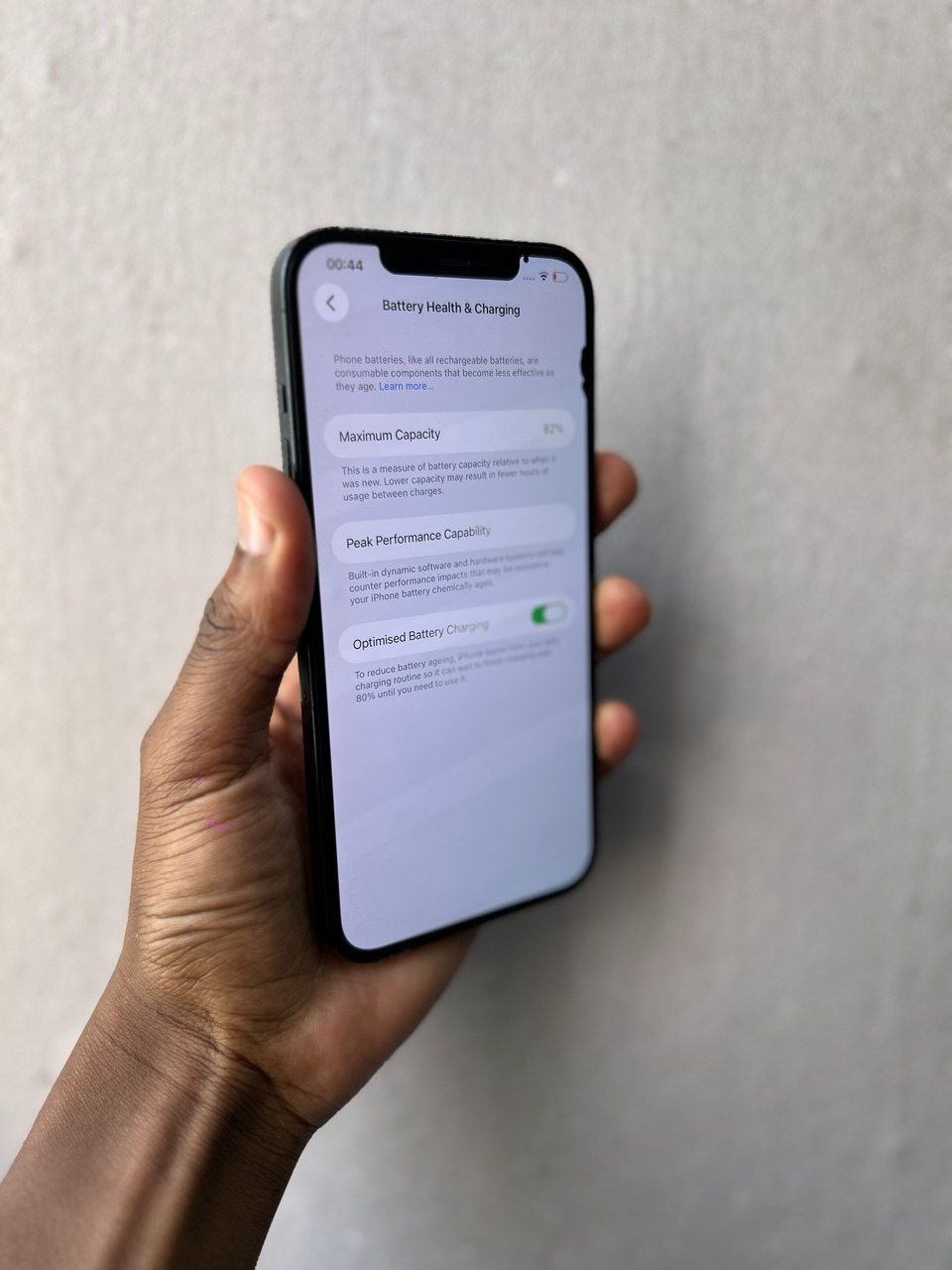 IPHONE 12 PRO MAX – 256GB STORAGE, 82% BATTERY HEALTH, FULLY FUNCTIONAL WITH SMOOTH PERFORMANCE, ONLY MINOR BLACK SCREEN PATCHES THAT DO NOT AFFECT USAGE OR OVERALL EXPERIENCE.