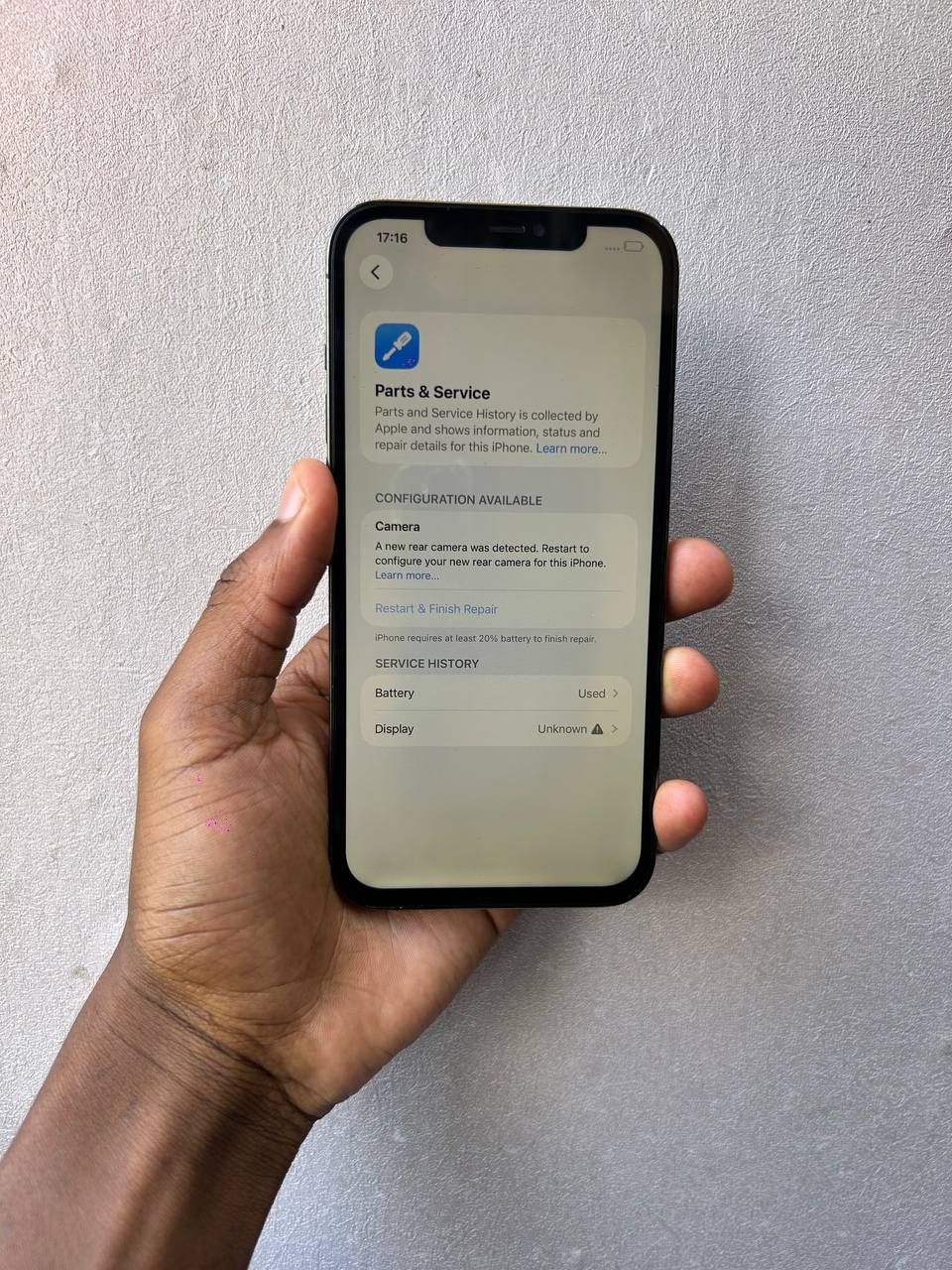 IPHONE 12 PRO MAX – 256GB, 91% BATTERY HEALTH, FULLY FUNCTIONAL, NOTE: ORIGINAL PARTS WERE PROFESSIONALLY REPLACED, DEVICE RUNS SMOOTHLY WITH EXCELLENT PERFORMANCE AND NO FUNCTIONAL ISSUES.
