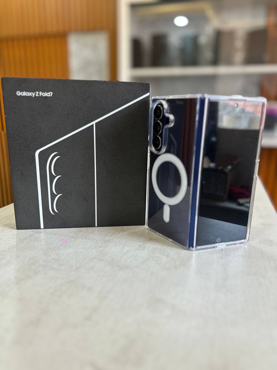 SAMSUNG GALAXY Z FOLD 7: A POWERFUL PHONE-TABLET HYBRID WITH A STUNNING 8-INCH DISPLAY, ULTRA-FAST PERFORMANCE, 200MP CAMERA, AND PREMIUM DESIGN BUILT FOR MULTITASKING, ENTERTAINMENT, AND NEXT-LEVEl.