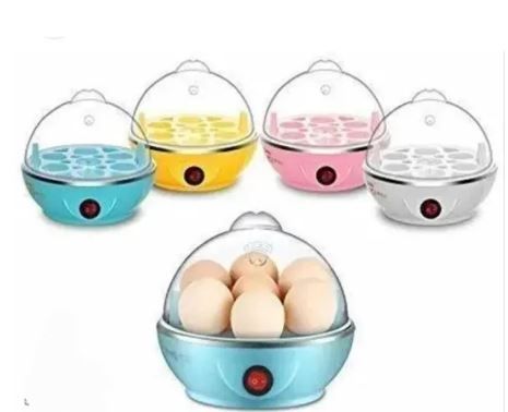 Single layer Egg Poacher– Electric Egg Cooker Cup with Lid – Easy Breakfast Egg Boiler for Kitchen Use – Quick & Healthy Cooking