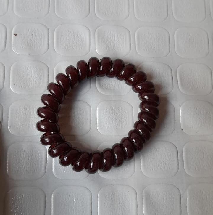 Spiral Coil Hair Tie – 3 Piece Bundle (No-Tangle Elastic Bands)