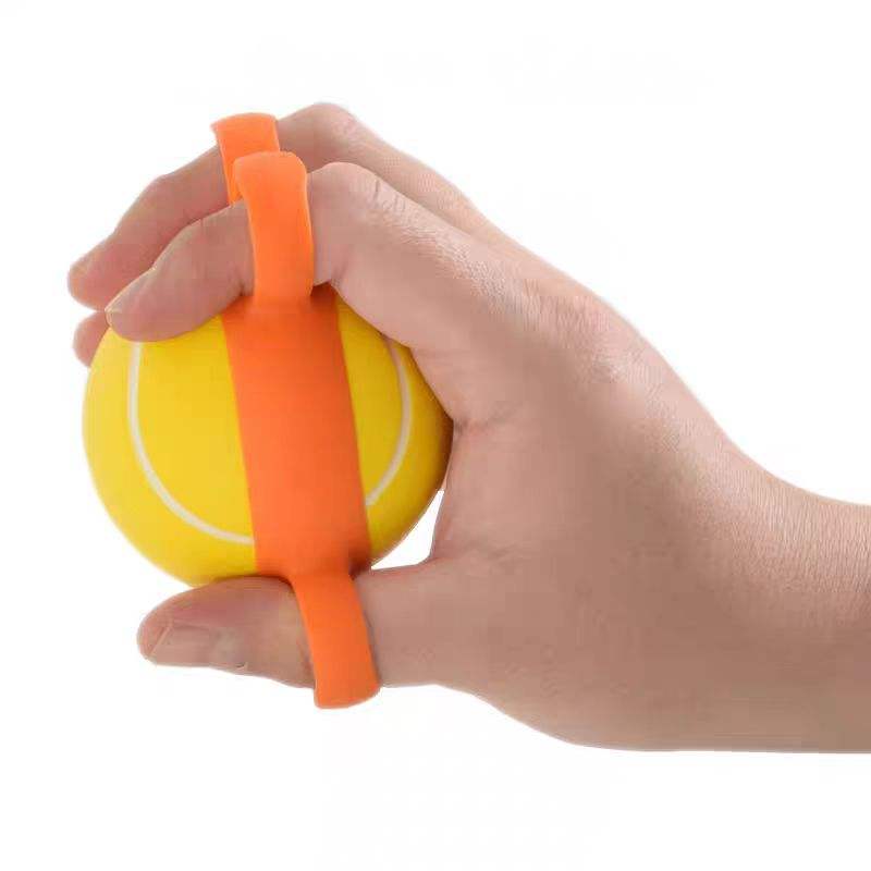 10lb Finger Grip Ball Hand Exercise Equipment for Elderly Stroke Rehabilitation Training Silicone Hand Gripper Strength Trainer Finger Grip Strength Training Ball Silicone Hand Exercise Ball