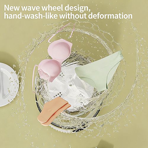 Portable Washing Machine, Underwear Washer, Small Washing Machines, Mini Washing Rechargeable Cordless Washing-Machine, Laundry Cup for Bra, Underwear, Socks (1 L capacity)