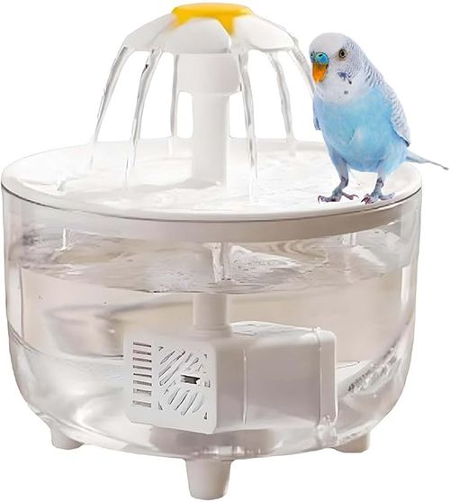 Dog/Cat Flower Circulation Water Dispenser Automatic Filter Live Water Flow Water Feeder Plug-in Drinking Water pet Supplies