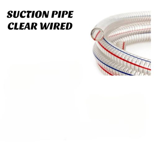 1 INCH 30M SUCTION PIPE CLEAR WIRED
