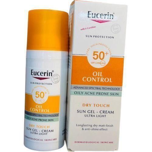 Eucerin OIL ACNE CONTROL SPF 50 Dry Touch Sun Gel Cream Matt Finish Anti Shine Sunscreen