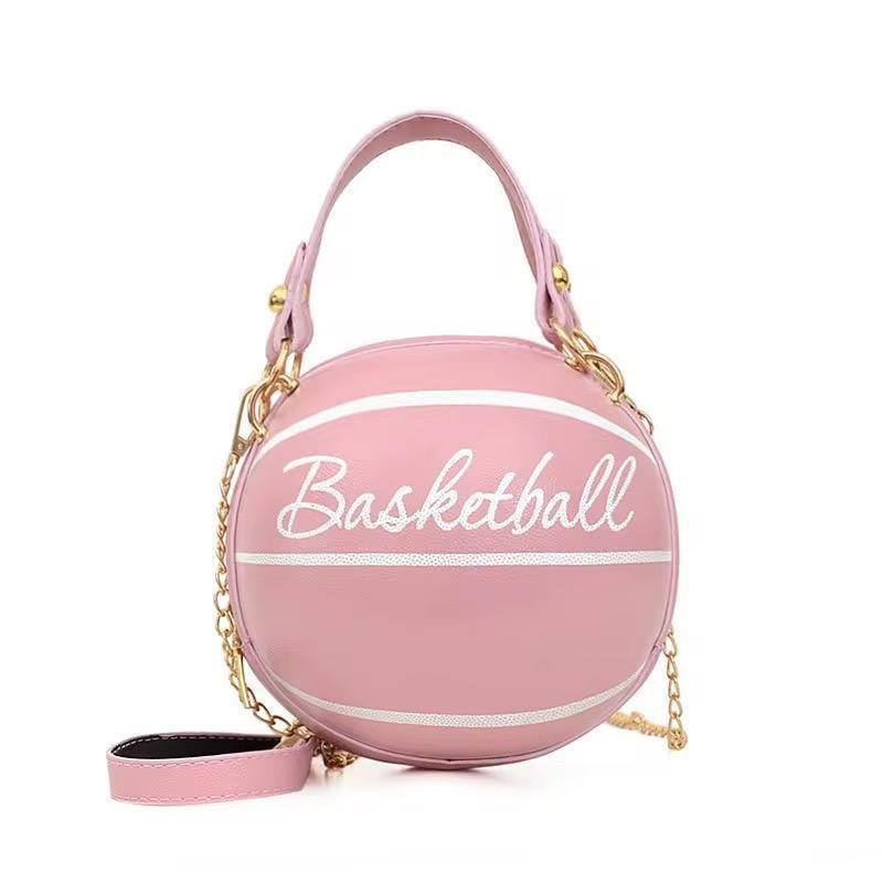 New Arrivals!!! New Arrivals!!Basketball 🏀Baddies Evening Bag👛 Slay slay slay💋💋💋📛 Size 16*16📛  Colors;  Brown, Pink, Black, White