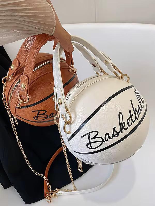 New Arrivals!!! New Arrivals!!Basketball 🏀Baddies Evening Bag👛 Slay slay slay💋💋💋📛 Size 16*16📛  Colors;  Brown, Pink, Black, White