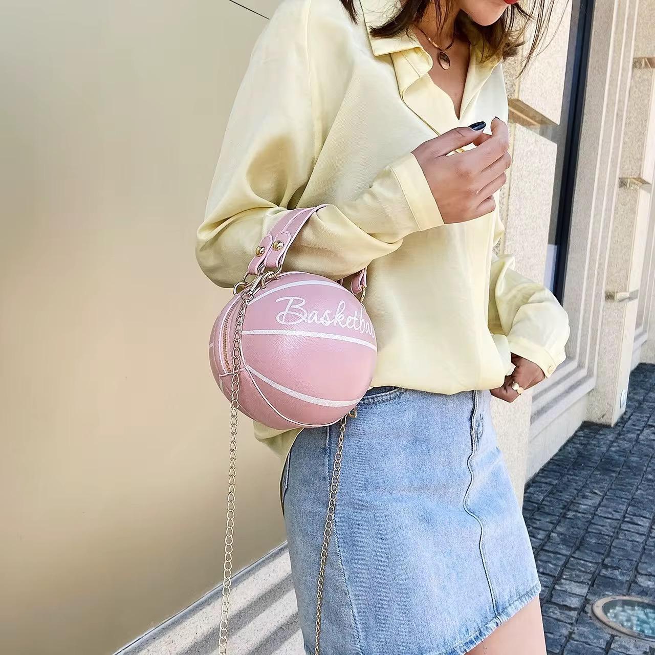 New Arrivals!!! New Arrivals!!Basketball 🏀Baddies Evening Bag👛 Slay slay slay💋💋💋📛 Size 16*16📛  Colors;  Brown, Pink, Black, White