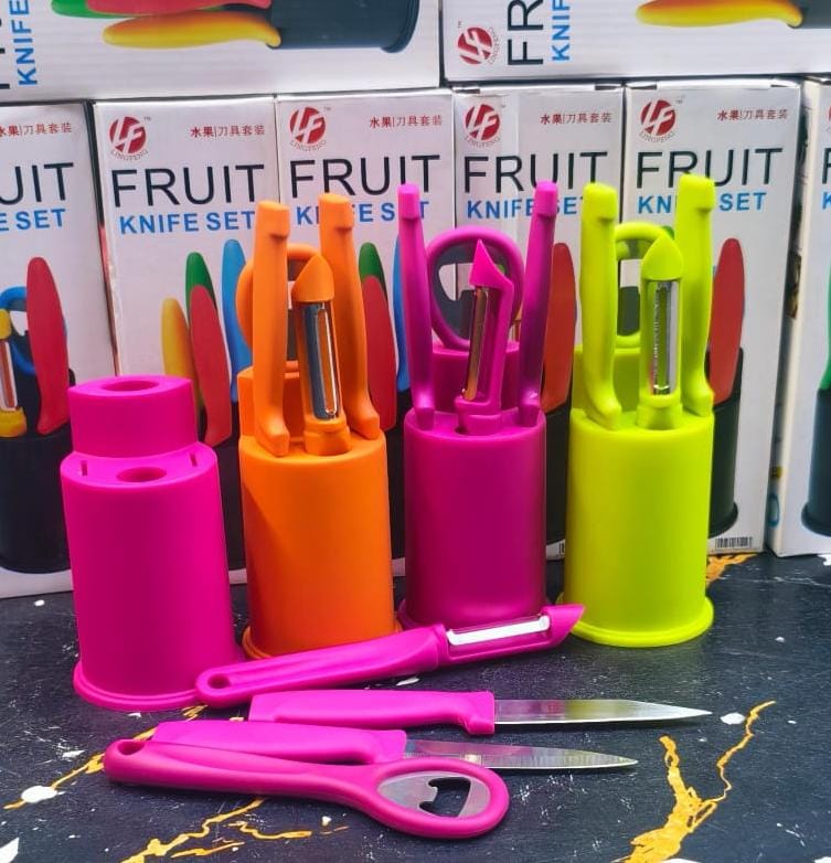 New Arrivals!!!! New Arrivals!!!6PCS Kitchen Gadgets Set Plastic Utensils Fruit And Vegetable Peeler Multiple-Function Gadgets Paring Knife