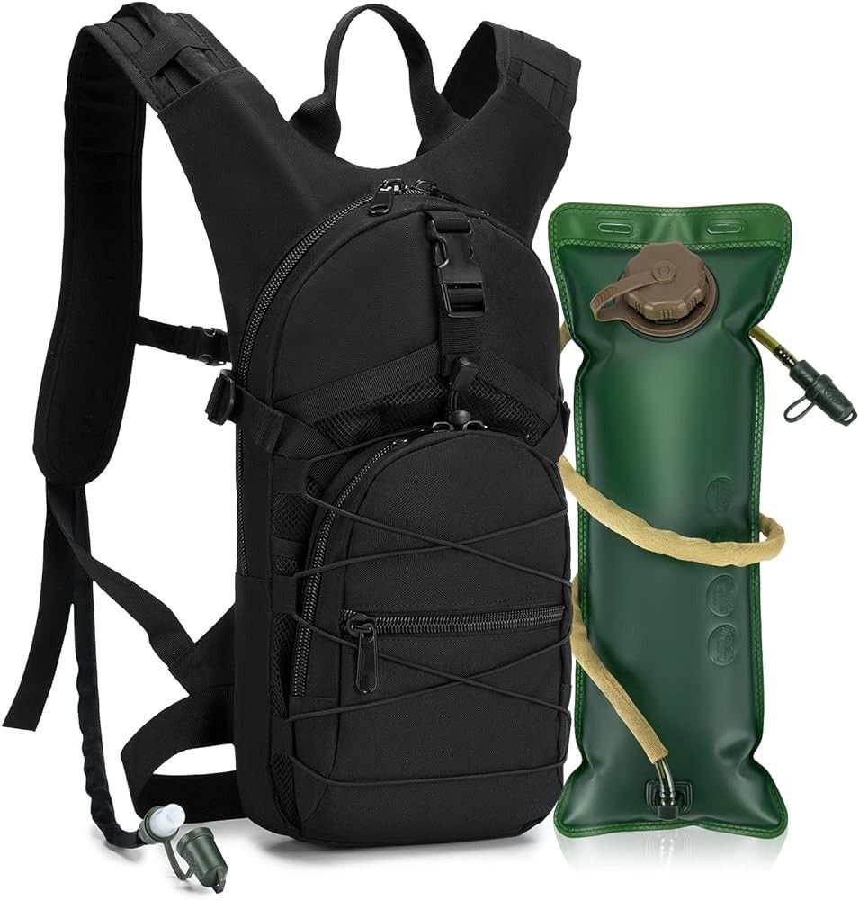 Tactical Hydration Backpack Camel Bag With 3L Water Bladder