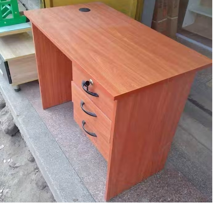 1 Meter Office/Study Desk with Ergonomic Chair and Adjustable Headrest for Maximum Comfort