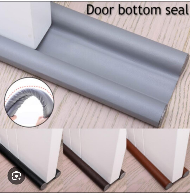 Flexible Door Bottom Sealing Strip Guard Sealer Stopper Door Blocker Weatherstrip Door Sealer Stopper Dust Guard Wind