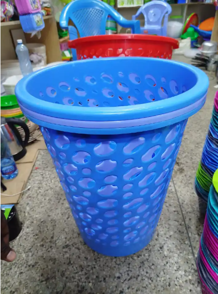 Complast Laundry Basket With Lid Easy Carry Clothes Washing Laundry Babasket