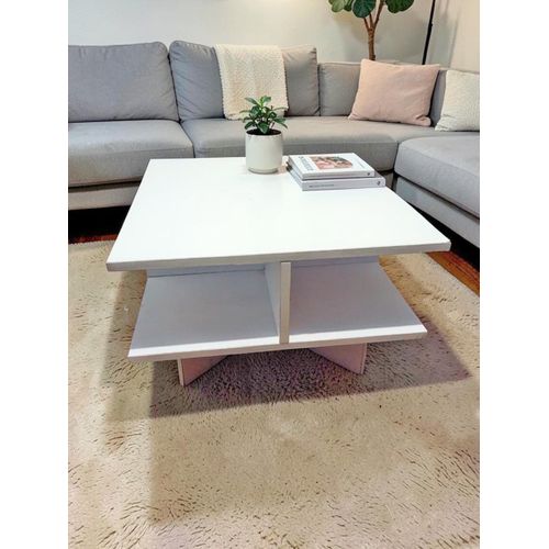 HAMILTON  MODERN WOODEN COFFEE TABLE WITH STORAGE