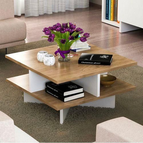 HAMILTON  MODERN WOODEN COFFEE TABLE WITH STORAGE