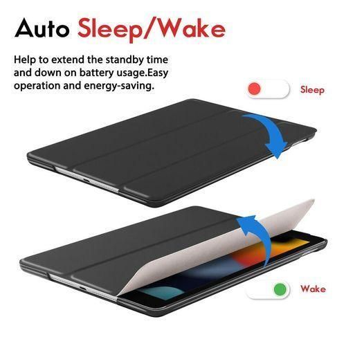 Apple iPad 7th Gen 10.2 Smart Magnetic Stand Flip Tablet Cover Case Protective Tablet Case