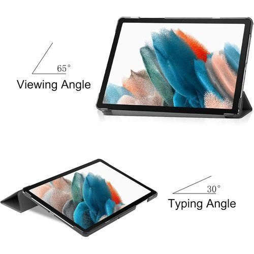 Samsung Galaxy Tab A9 Case 2023, Shock Proof Smart Folio Stand Case, Multi- Viewing Angles, Soft TPU Back Cover for Samsung Galaxy Tab A9 8.7 Inch Tablet (SM-X110/X115/X117),Black