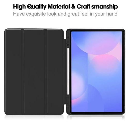 Flip Tablet Case for Samsung S7and S7 PLUS – Shockproof Smart Folio Stand Cover with Auto Wake/Sleep