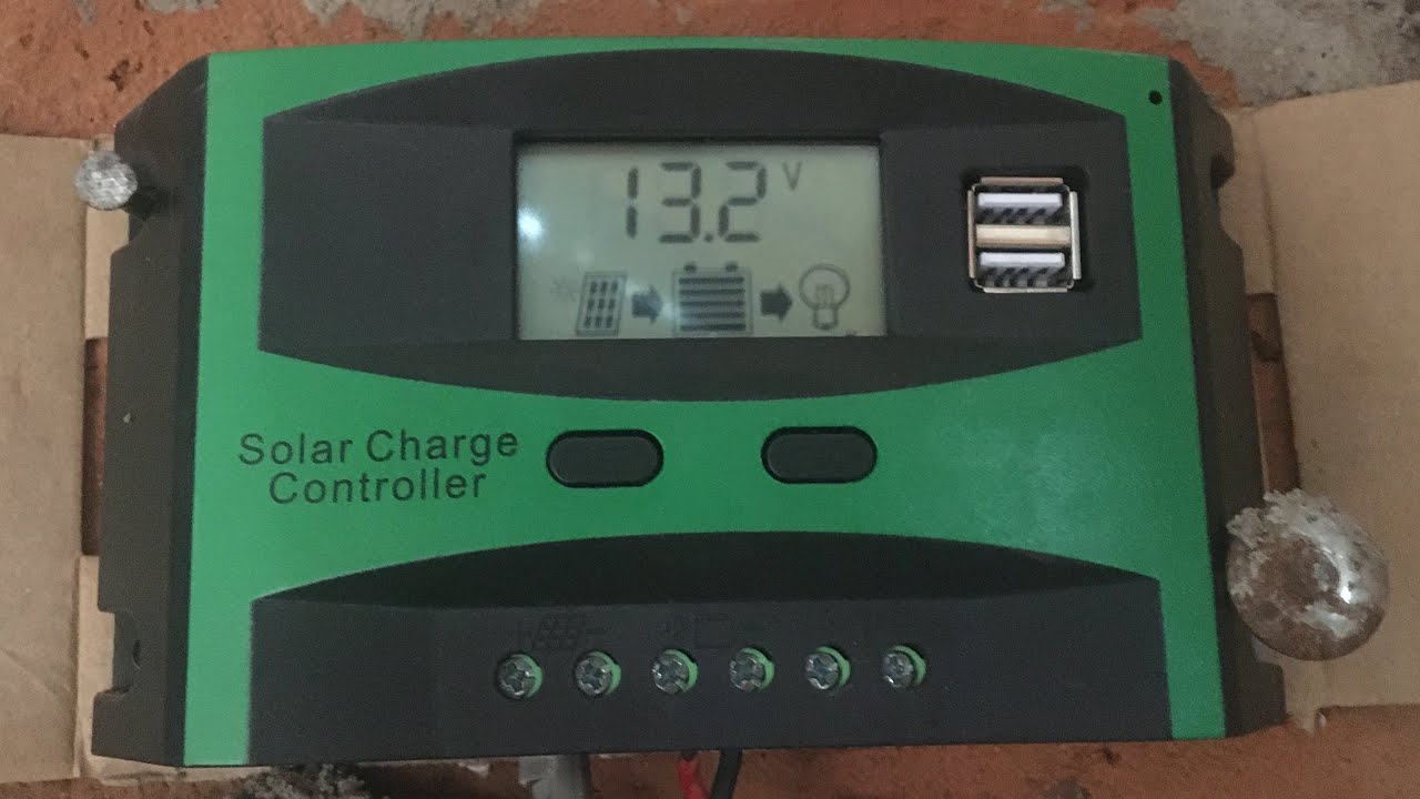 Solar Max 10A Digital Solar Charge Controller 12V/24V – LCD Display | Intelligent PWM Regulator | Overcharge & Short Circuit Protection | Solar Panel Battery Manager