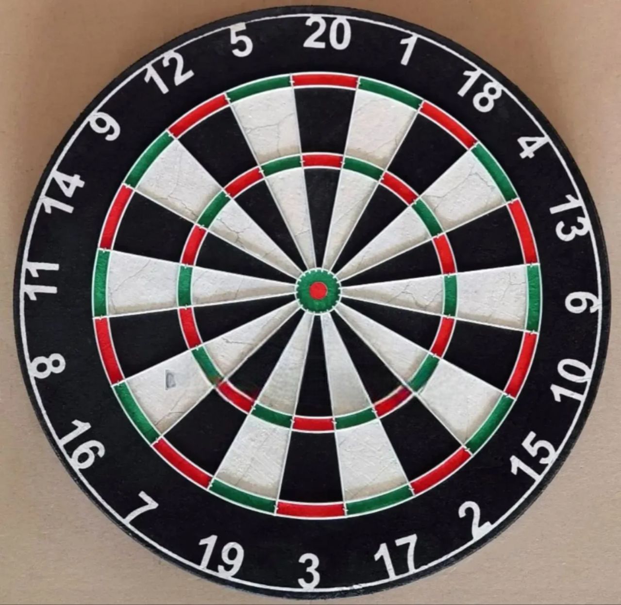 17 Inch Professional Bristle Dartboard Set – Wall Mount Target Board with 6 Steel Tip Darts | Indoor & Outdoor Home, Office & Bar Game