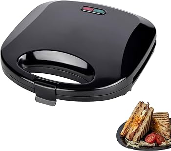 Redberry Sandwich Maker & Grill RBSM 1 [ 2 SLICE ] – Fast Heating Non‑Stick Home Sandwich Toaster | Compact Electric Breakfast & Snack Maker