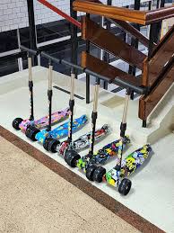 Kids 3-Wheel Scooter for Ages 2–10 Years – Adjustable Height Kick Scooter with LED Wheels | Outdoor Ride-On Toy for Boys & Girls