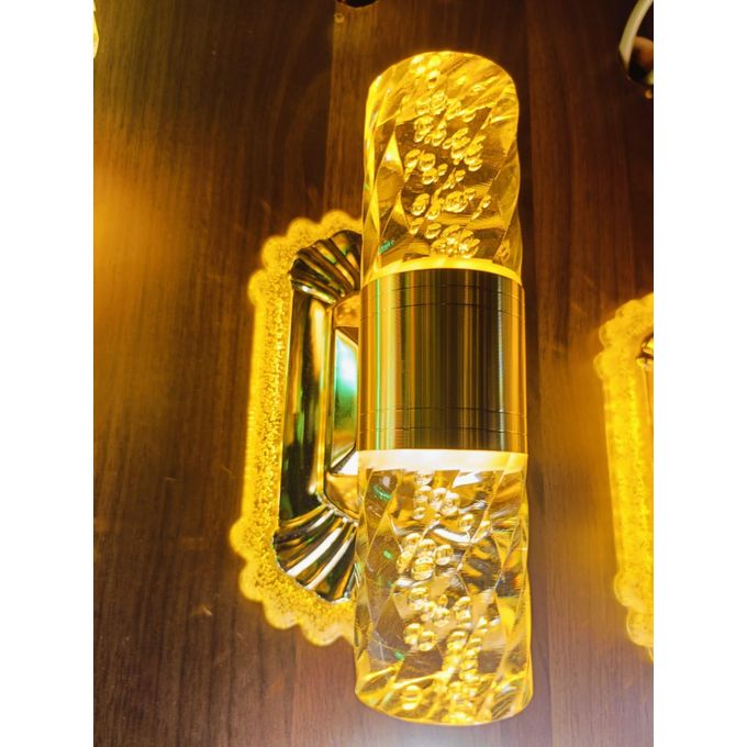 LED Indoor & Outdoor Wall Lamp – Moisture Proof Warm Light Wall Light | Waterproof Modern LED Wall Sconce for Bedroom, Living Room, Corridor & Garden